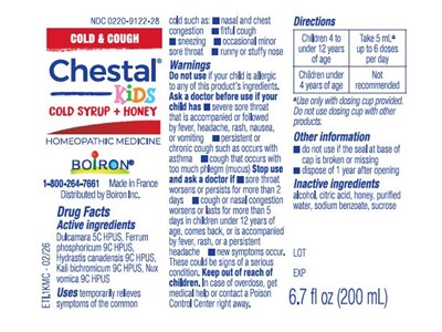 Label (Chestal Cold Cough Honey Eti.1kmc 0226)